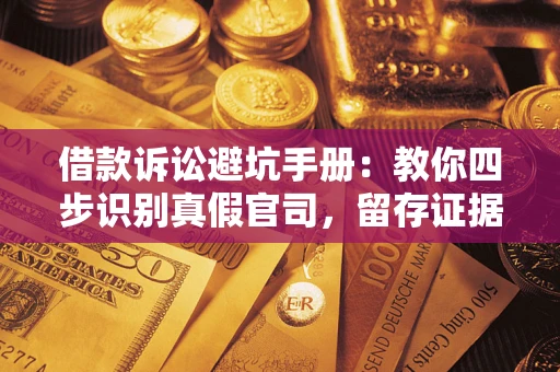 济南借款诉讼避坑手册：教你四步识别真假官司，留存证据不踩雷