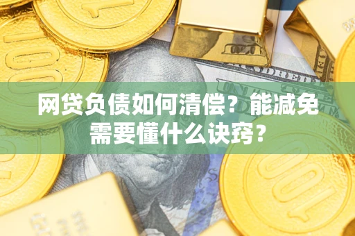 济南网贷负债如何清偿？能减免需要懂什么诀窍？