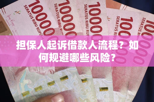 济南担保人起诉借款人流程？如何规避哪些风险？
